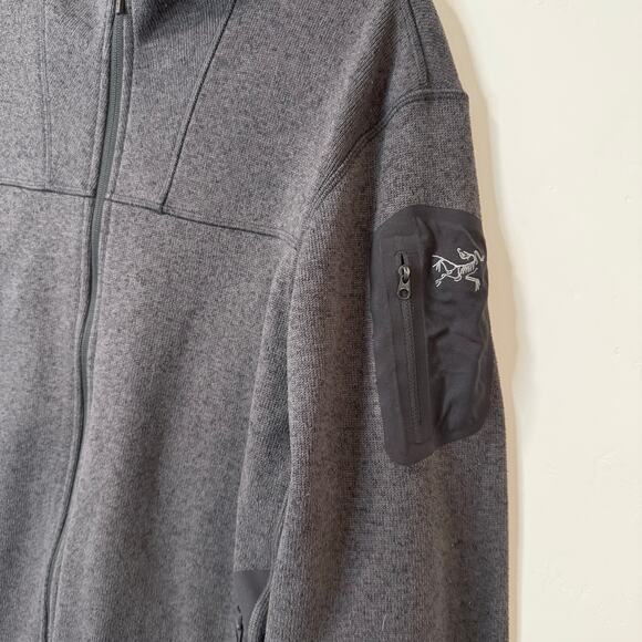 Arc'teryx Mens Covert Cardigan Full Zip Fleece Jacket Grey XL Outdoor Trail Hike - Picture 2 of 8
